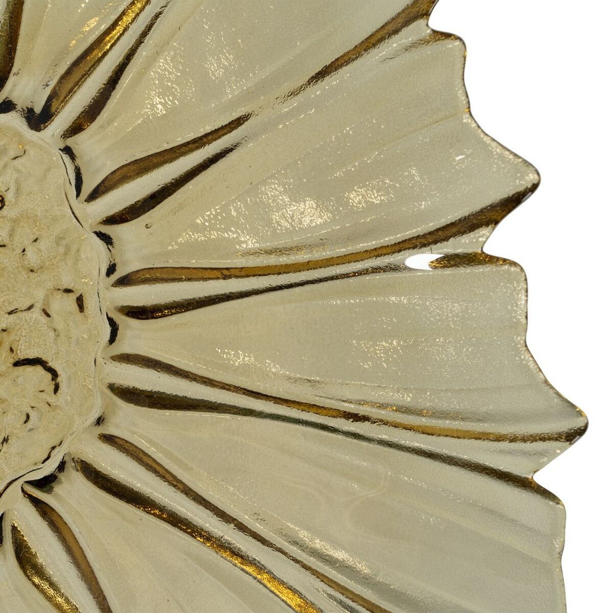 Middenstuk Olijf Kristal 42 x 42 x 7,5 cm